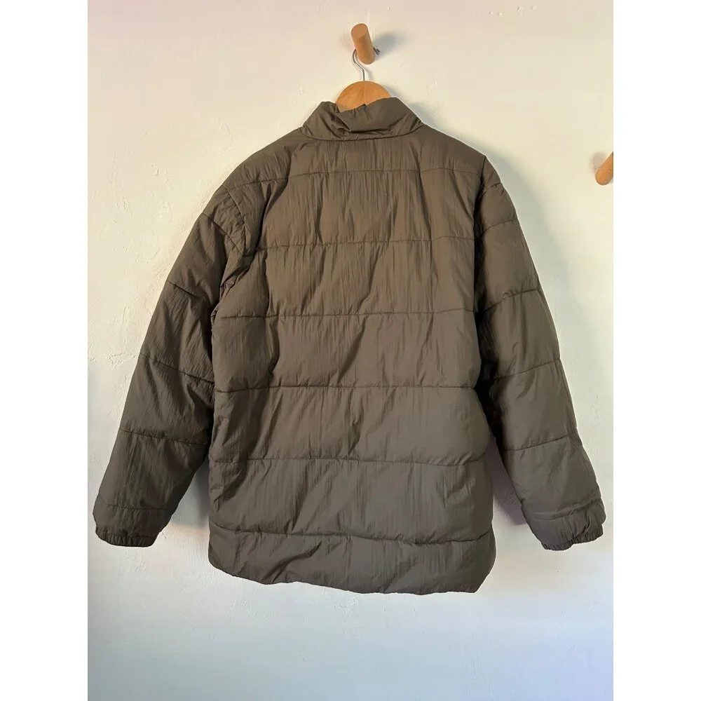 Madewell Men's XL Quilted Puffer Jacket Cargo Green - Picture 6 of 12